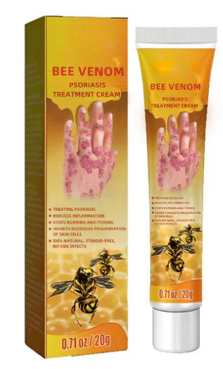 Bee Venom Psoriasis Treatment Cream(Suitable for all skin conditions)