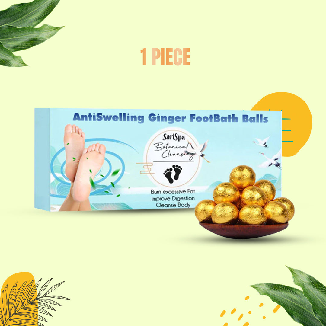 HealthSpa™ AntiSwelling Ginger FootBath Balls