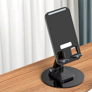 Aluminum alloy rotating mobile phone stand