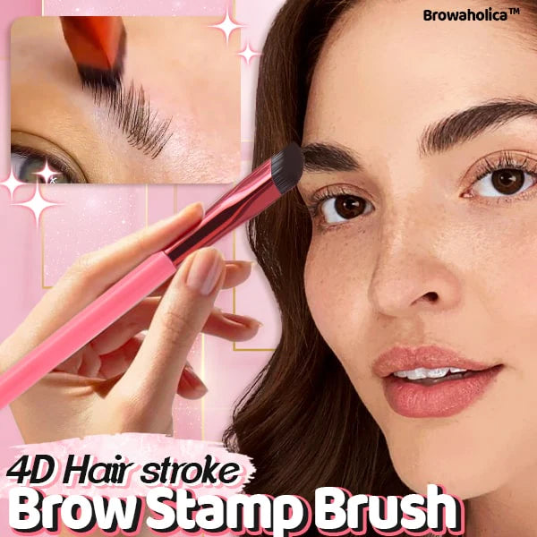 4D Hair Stroke Brow Stamp Brush