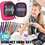 100-piece Crochet Hook Set