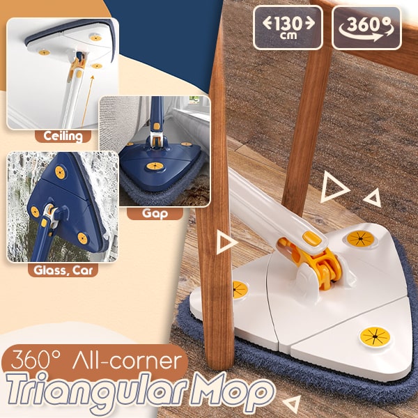 360° All-corner Triangular Mop