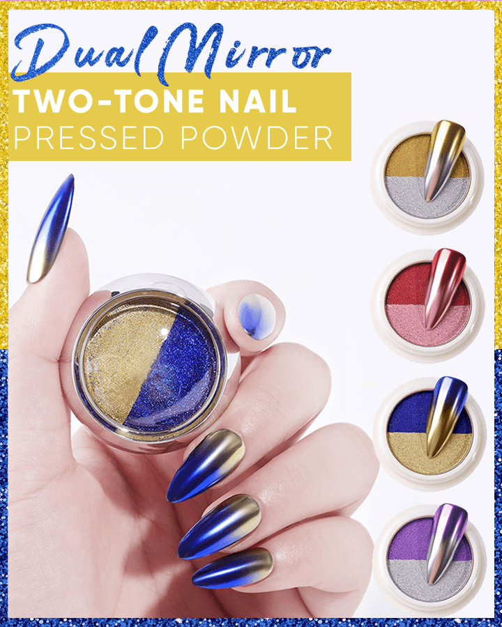 DualMirror™ Two-Tone Nail Pressed Powder