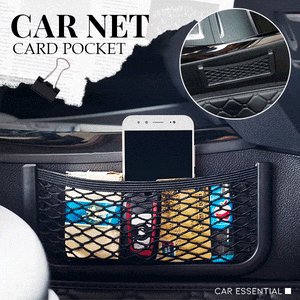 Car Net Card Pocket