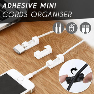 Adhesive Mini Cords Organizer