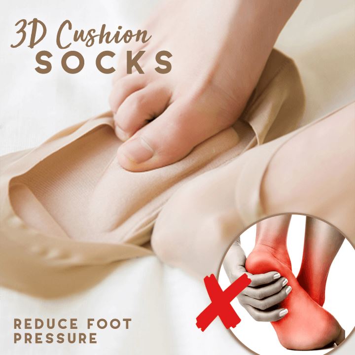 3D Cushion Socks