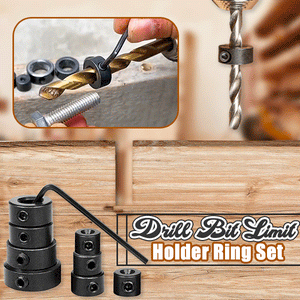 Drill Bit Limit Holder Ring Set