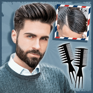 Professional Wide-Tooth Anti-Static Double-Sided Comb