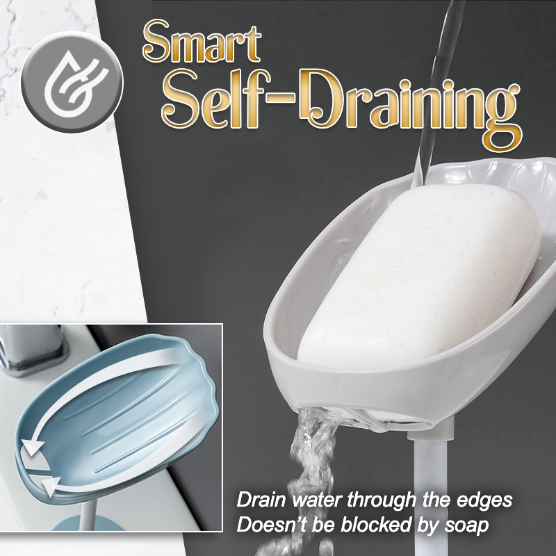 Self-draining Soap Holder